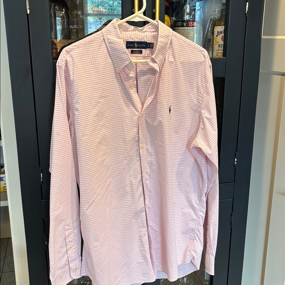 Ralph Lauren Pink Gingham Shirt